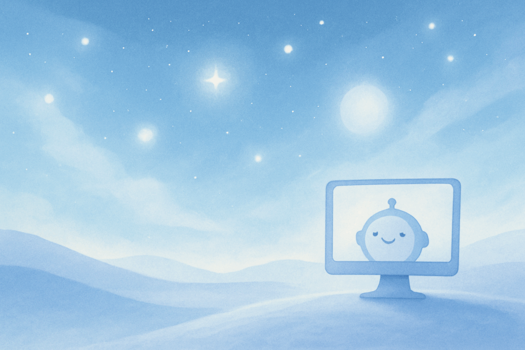 ai 인간 공존 스토리 리니 대화